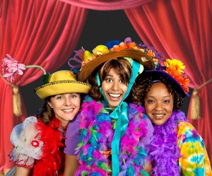  Lisa Schreiner (Lucille), Jessica Jain (Junie B. Jones), Ashley S. Duplechain (That Grace) Photo by Mark Oristano