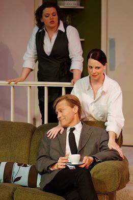 Olivia Norine as Berthe; Jen Pearce as Gloria; Ken Orman as Bernard