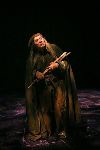 David Coffee as Caliban. The TEMPEST