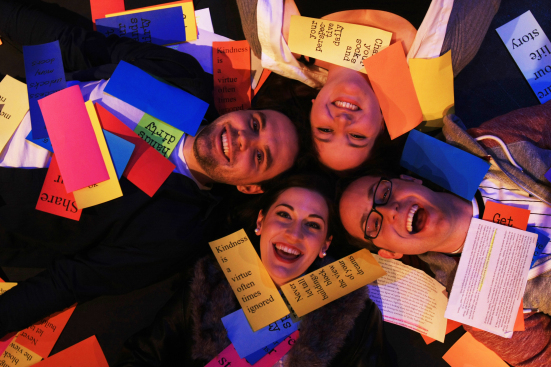 "Ordinary Days" by Adam Gwon. Our Productions' cast