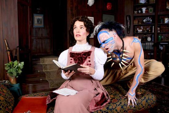 Dana Schultes and in The Explorers' Club at Stage West